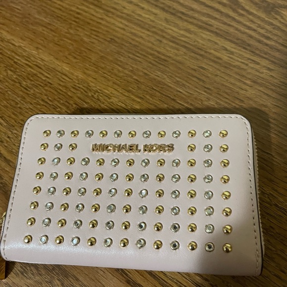 Michael Kors Small Studded Leather Wallet - Picture 4 of 6